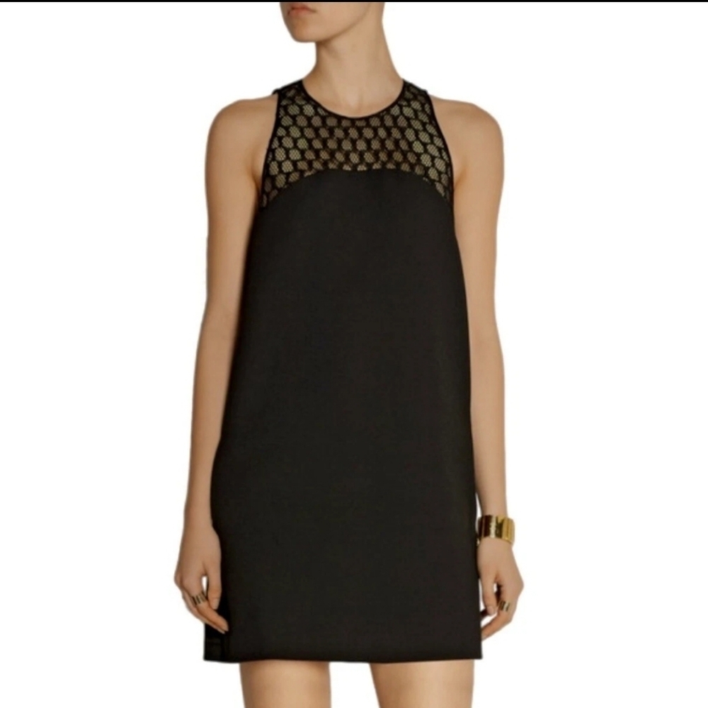 Maje Sheath dress Mesh Accent